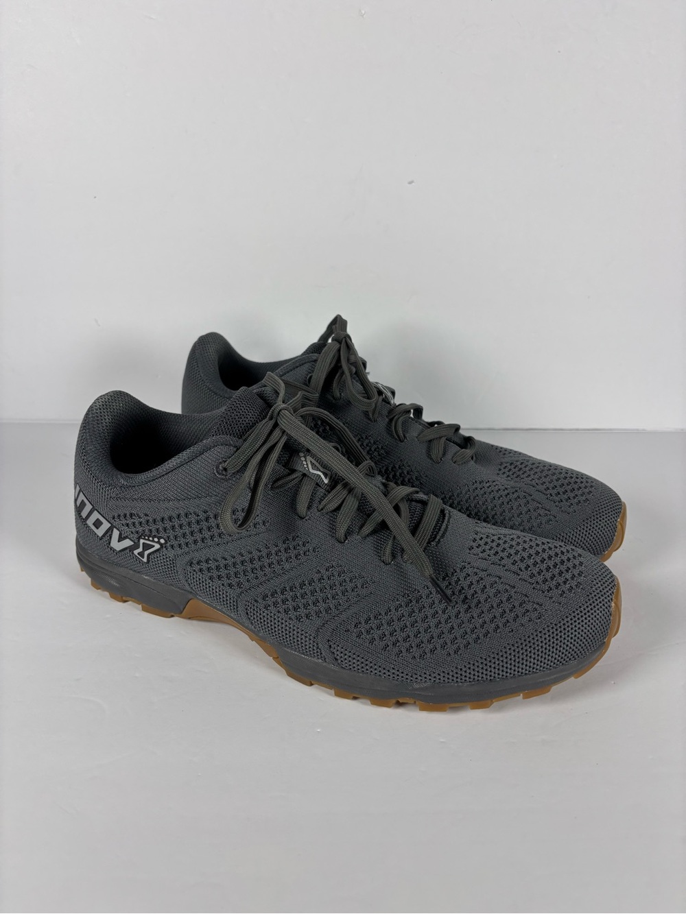 Inov-8 F-Lite 245 Gray Gum Sole CrossFit Training Shoes Men’s 10 EU 43
